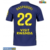 Atletico Madrid Giacomo Raspadori #22 Auswärtstrikot 2025-26 Kurzarm
